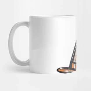 Stylish Traffic Cone Illustration No. 956 Mug